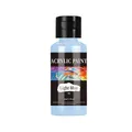 Peinture acrylique cuir 30 ml 24 couleurs pour bricolage – Couleur prune (06)