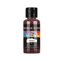 Peinture acrylique cuir 30 ml pour tissu et maroquinerie – Couleur brown