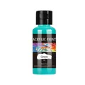 Peinture acrylique cuir 30 ml pour tissu et maroquinerie – Couleur green