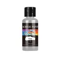 Peinture acrylique cuir 30 ml pour tissu et maroquinerie – Couleur grey