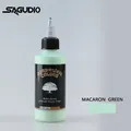 Peinture aérographe cuir 100 ml à base d'eau – Couleur MACARON  GREEN