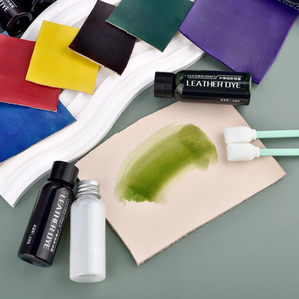 Peinture bord cuir 30 ml pour finition et artisanat