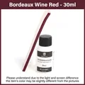Peinture bord cuir WUTA 30ml pour finition et teinture – Couleur Bordeaux-30ml