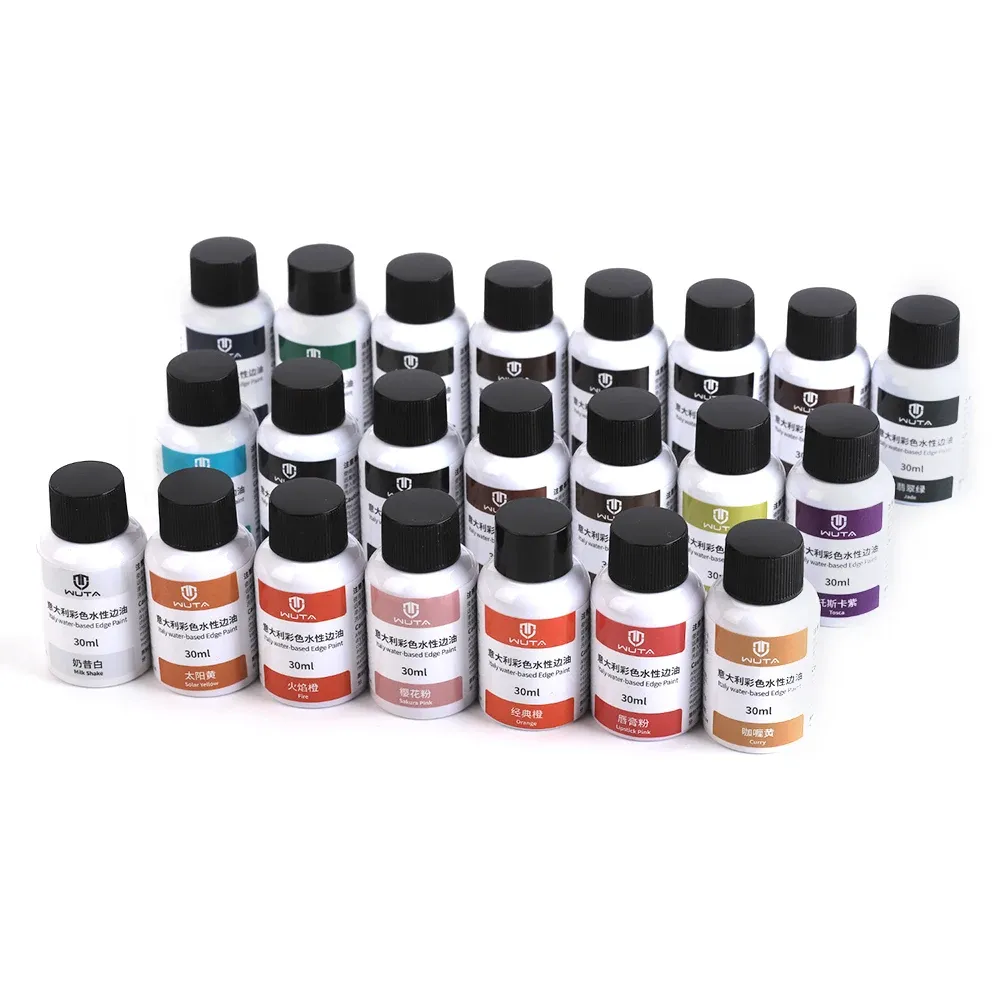 Peinture bord cuir WUTA 30ml pour finition et teinture