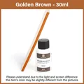 Peinture bord cuir WUTA 30ml pour finition et teinture – Couleur Golden Brown 30ml