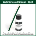 Peinture bord cuir WUTA 30ml pour finition et teinture – Couleur Jade-30ml