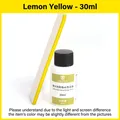 Peinture bord cuir WUTA 30ml pour finition et teinture – Couleur Lemon Yellow 30ml