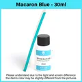 Peinture bord cuir WUTA 30ml pour finition et teinture – Couleur Macarone Blue 30ml