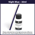 Peinture bord cuir WUTA 30ml pour finition et teinture – Couleur Night Blue  30ml