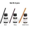 Peinture bord cuir WUTA 30ml pour finition et teinture – Couleur Set B- 3 pcs
