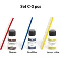 Peinture bord cuir WUTA 30ml pour finition et teinture – Couleur Set C- 3 pcs