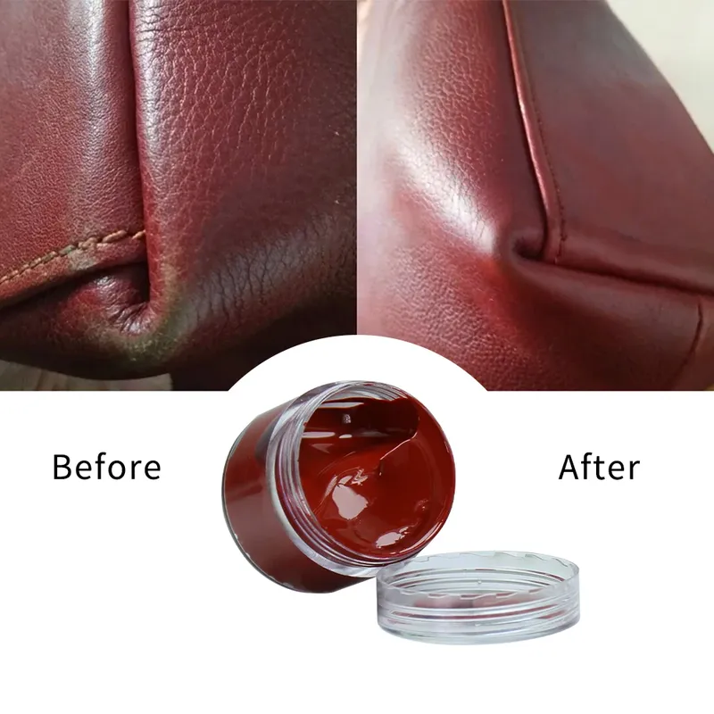 Peinture cuir 30 à 60 ml anti-rayures pour réparation et restauration