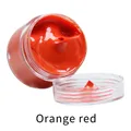 Peinture réparation cuir 30 ml pour sacs et chaussures – Couleur orange rouge