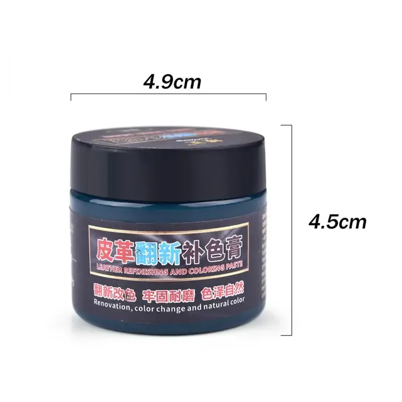 Peinture réparation cuir 50 ml pour chaussures et canapés