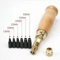 Perforateur automatique rotatif pour cuir et ceintures – Couleur 1pc