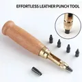 Perforateur automatique rotatif pour cuir et ceintures – 4