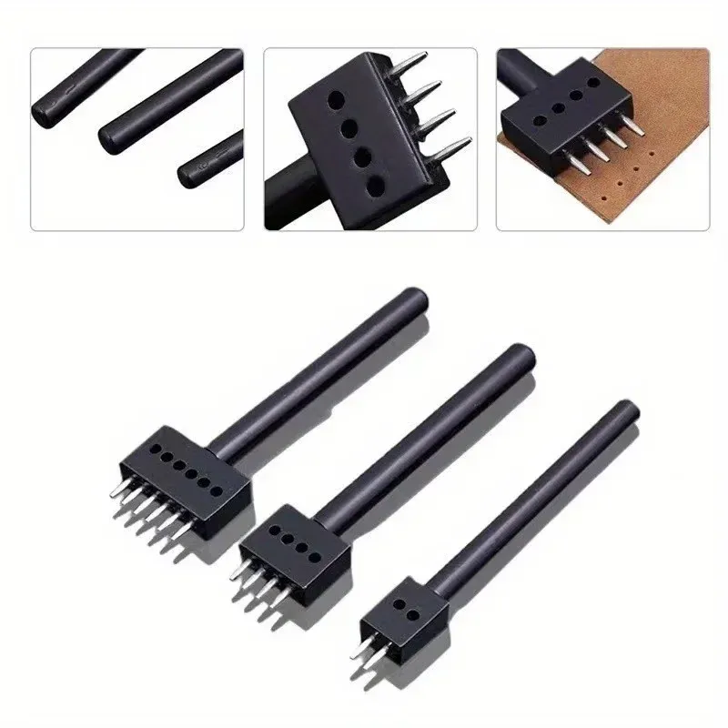 Perforateur cuir trou rond profondeur réglable 1 pièce