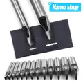 Perforateur trous ovales 2 à 24 mm pour cuir – 1