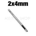 Perforateur trous ovales 2 à 24 mm pour cuir – Couleur 2x4mm