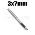 Perforateur trous ovales 2 à 24 mm pour cuir – Couleur 3x7mm
