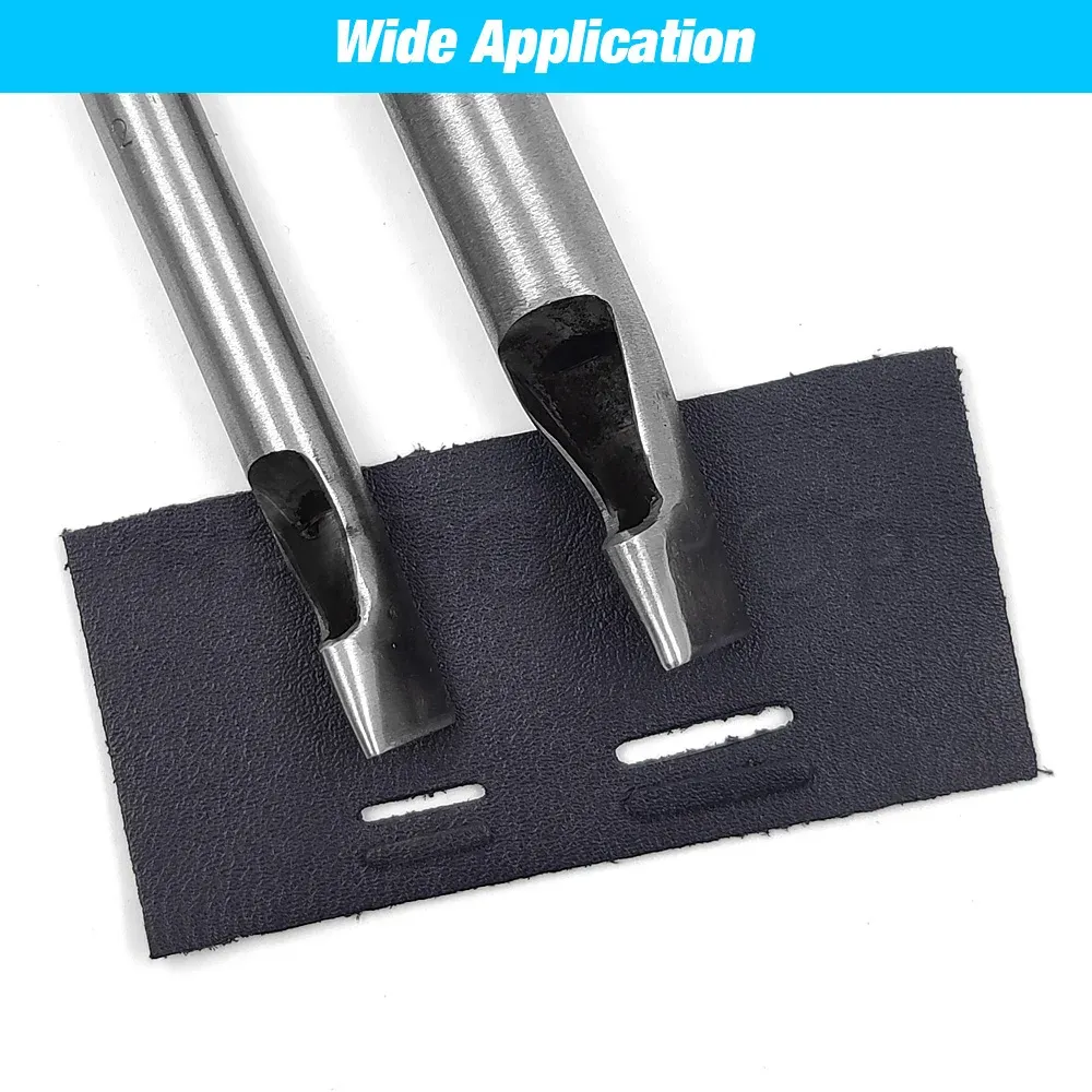 Perforateur trous ovales 2 à 24 mm pour cuir