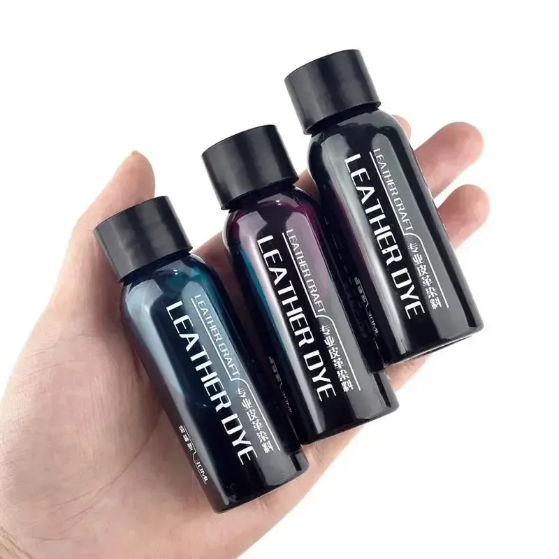 Pigment cuir 30 ml fixateur et colorant pour artisanat