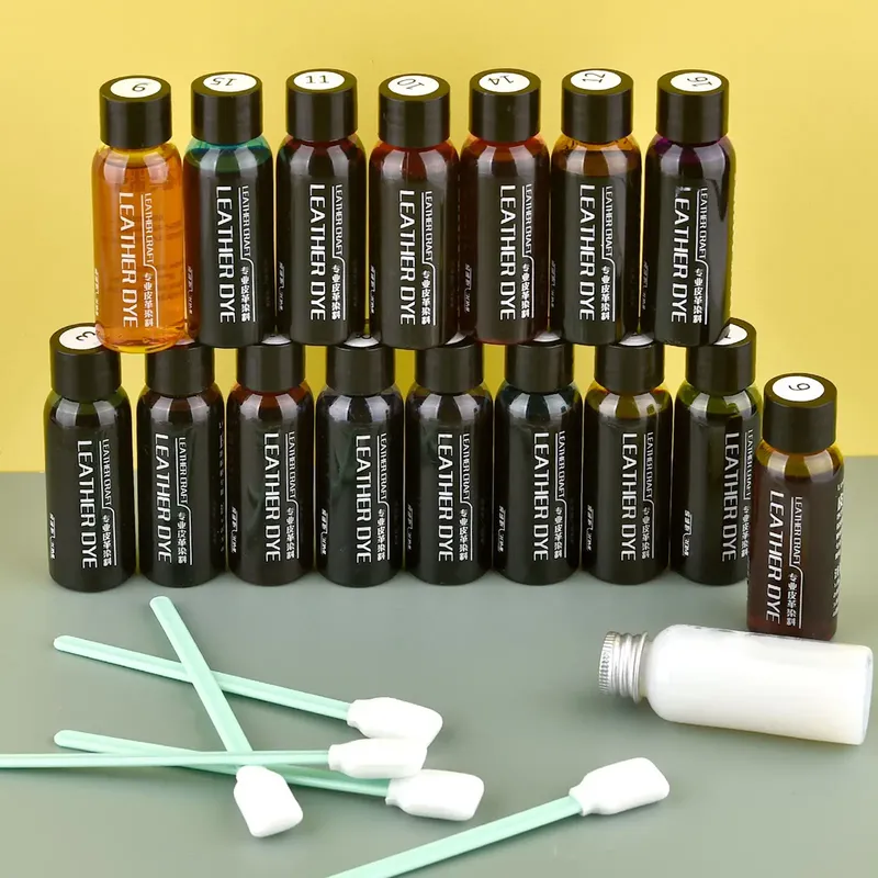 Pigment cuir 30ml pour réparation et coloration maroquinerie