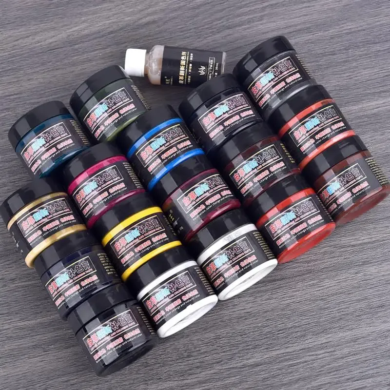 Pigment cuir 50g pour réparation et rénovation maroquinerie