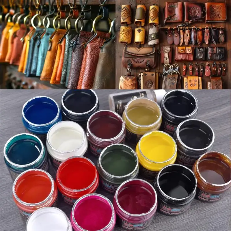 Pigment cuir 50g pour réparation et rénovation maroquinerie