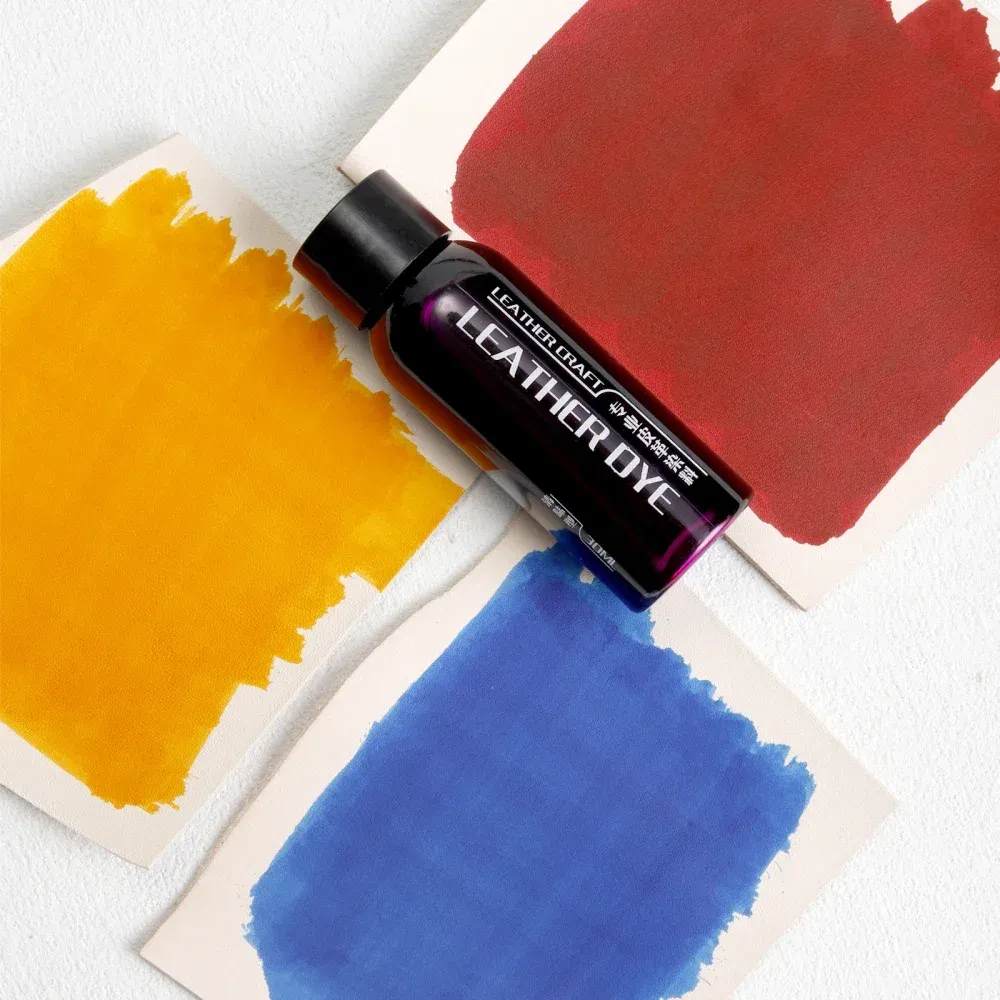Pigment cuir tanné végétal 30 ml pour artisanat