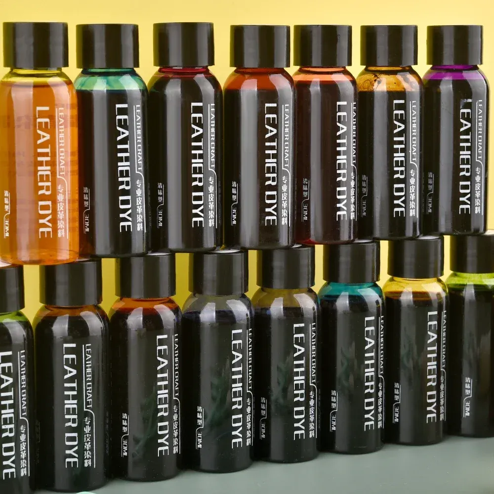 Pigment cuir tanné végétal 30 ml pour artisanat