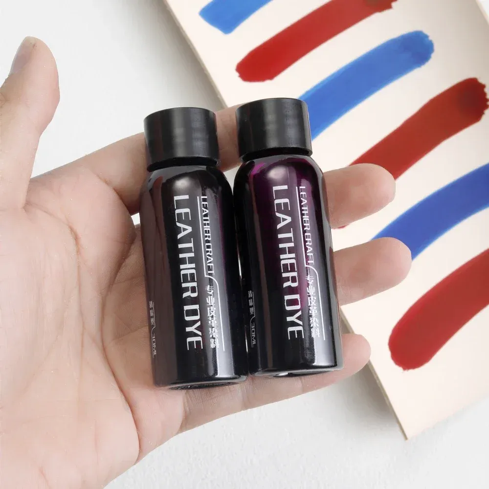 Pigment cuir tanné végétal 30 ml pour artisanat