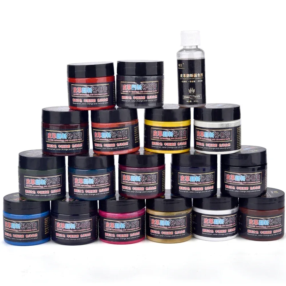 Pigment réparation cuir 50 g pour chaussures et sacs