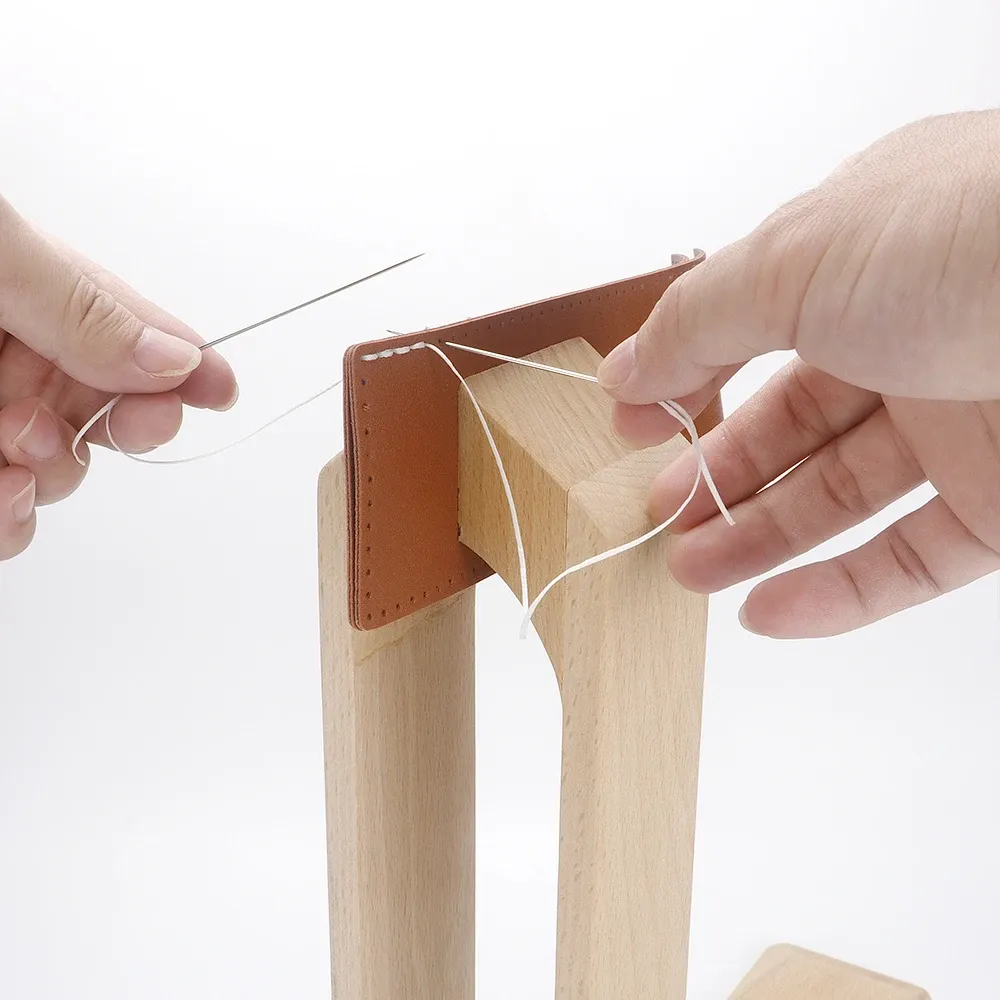 Pince à coudre en bois pour cuir, artisanat