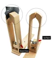 Pince à coudre horizontale en bois pour cuir – 5