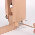 Pince à coudre manuelle en bois pour cuir réglable – 5