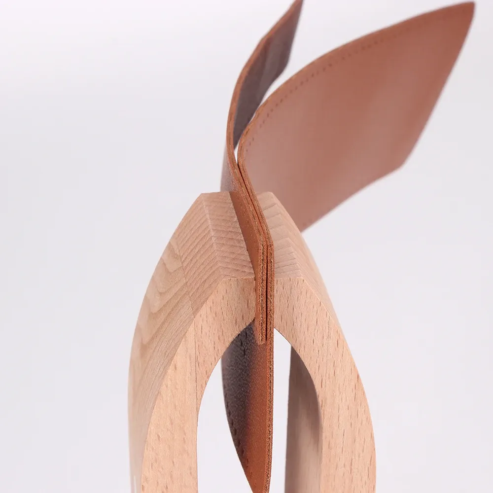 Pince à coudre manuelle en bois pour cuir réglable