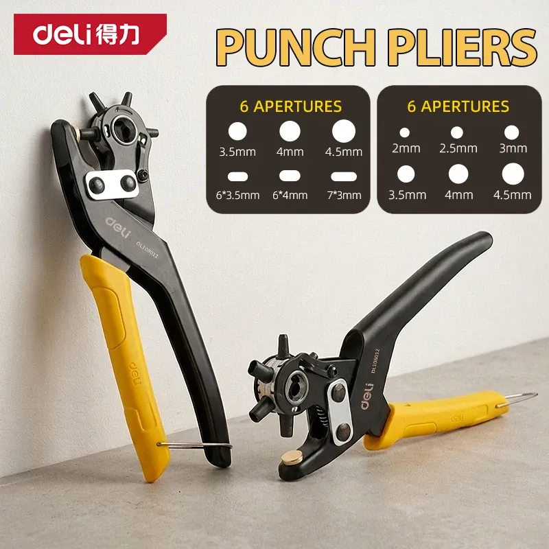 Pince à percer et poser des œillets pour cuir