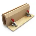 Pince de fixation large en bois pour couture cuir – Couleur Wood Color