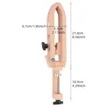 Pince en bois cousue pour cuir, portable et réglable – 5