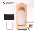 Pince en bois rotative 360 pour cuir, artisanat – Couleur Desktop fixed Type A