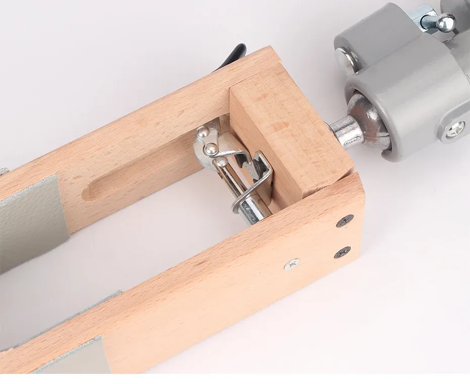 Pince en bois rotative 360 pour cuir, artisanat