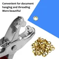 Pince fixation œillets et rivets pour cuir – 4