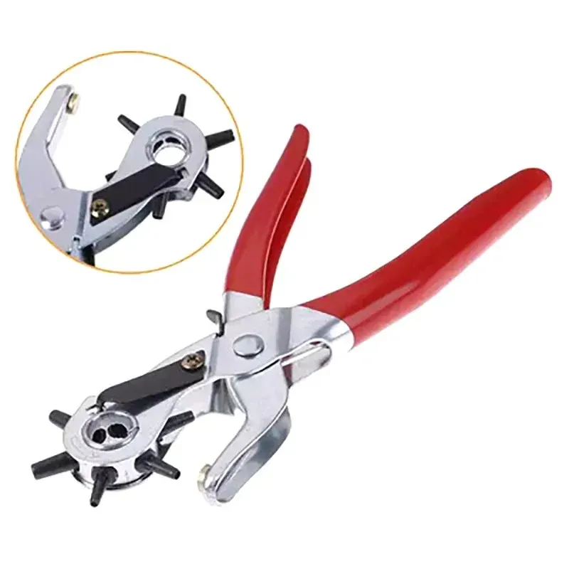 Pince perforatrice cuir acier carbone trous ronds