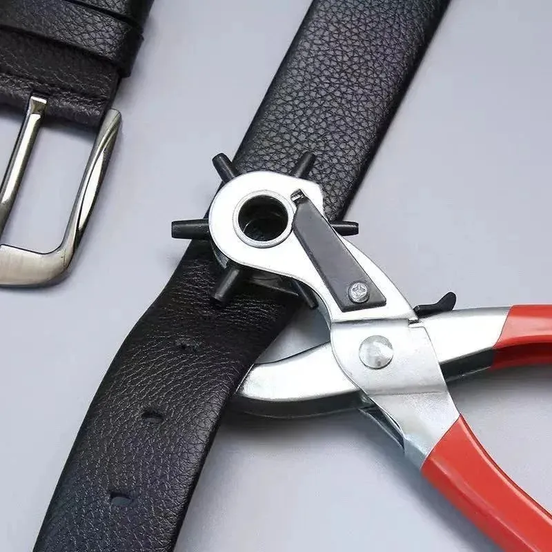 Pince perforatrice cuir acier carbone trous ronds