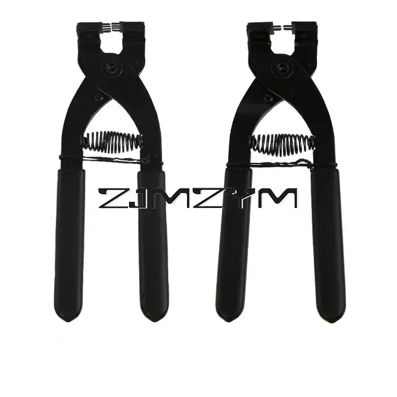 Pince silencieuse 2 ou 4 dents pour cuir, poinçonnage