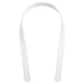 Poignée de sac en cuir PU amovible pour boîte cadeau – Couleur white
