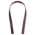 Poignée de sac en cuir PU amovible pour boîte cadeau – Couleur wine red