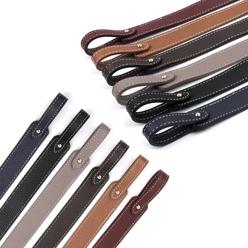 Poignée détachable cuir souple 66 cm pour sacs