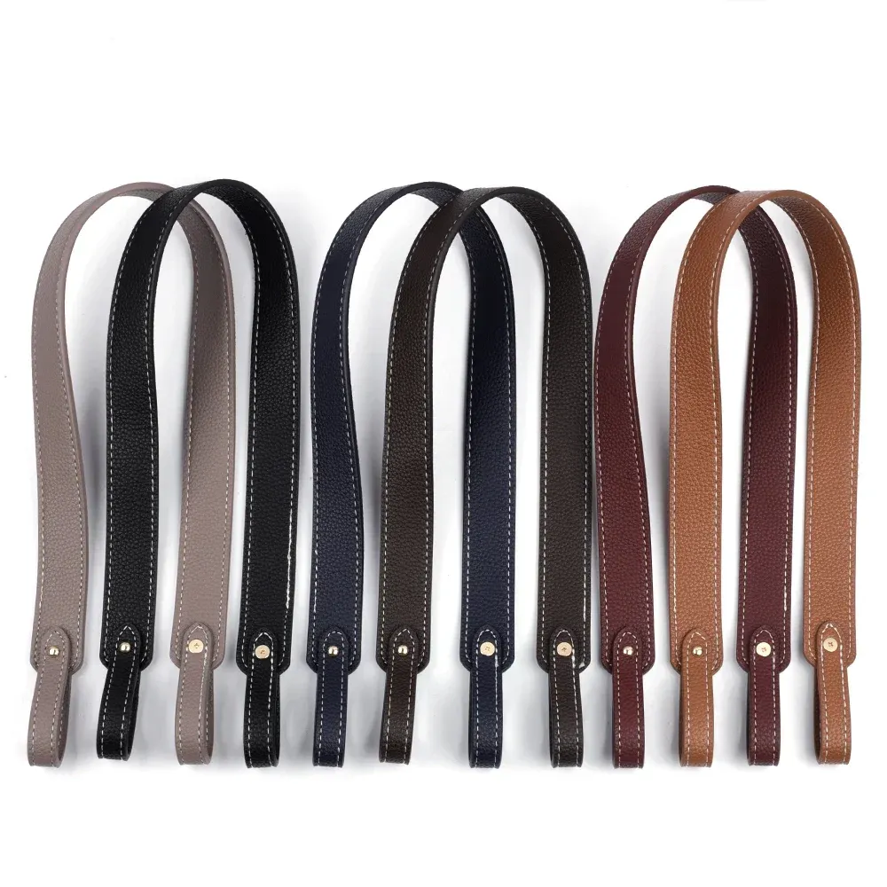 Poignée détachable cuir souple 66 cm pour sacs